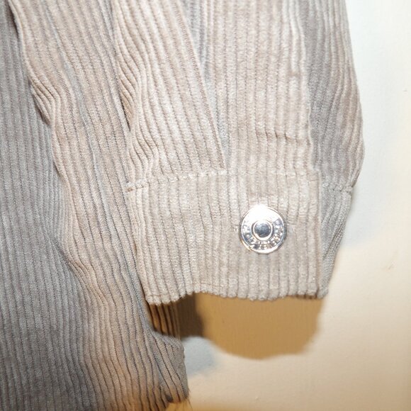 Forever 21 Corduroy Lightweight Shacket Oversized Sz S - Picture 5 of 7